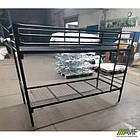 Ліжко двоярусне AMF-1 90200 2 Чорне, фото 3