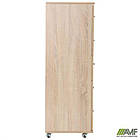 Комод Roma R-401 (735х405х1150) Дуб cонома, фото 7