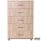 Комод Roma R-401 (735х405х1150) Дуб cонома, фото 8