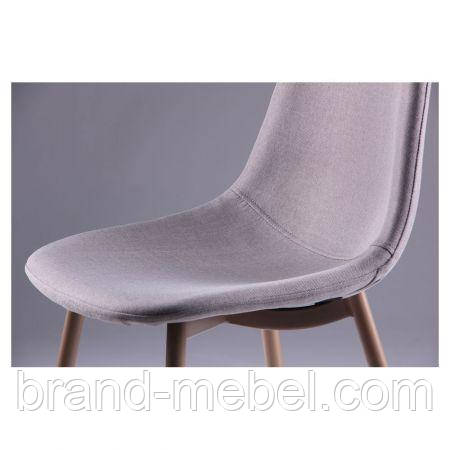 Стілець Лучія DC-350 База метал бук / Світло сірий, фото 1