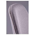 Стілець Лучія DC-350 База метал бук / Світло сірий, фото 3