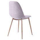 Стілець Лучія DC-350 База метал бук / Світло сірий, фото 9