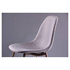 Стілець Лучія DC-350 База метал бук / Світло сірий, фото 10