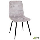 Стілець Cherry-C чорний/вельвет світло-сірий, фото 5