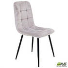 Стілець Cherry-C чорний/вельвет світло-сірий, фото 6