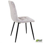 Стілець Cherry-C чорний/вельвет світло-сірий, фото 9