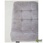 Стілець Cherry-C чорний/вельвет світло-сірий, фото 10