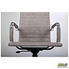 Крiсло Slim HB Хром Tilt WAX Light Grey, фото 10