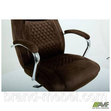 Крісло керівника Oliver velvet brown, фото 1