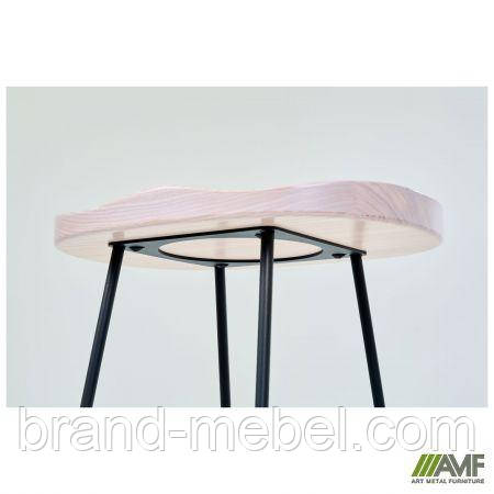 Стілець Jam чорний графіт Ясен вибілений, фото 1