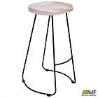 Стілець Jam чорний графіт Ясен вибілений, фото 6