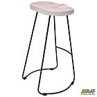 Стілець Jam чорний графіт Ясен вибілений, фото 9