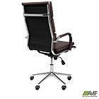 Крiсло Slim FX HB Хром Tilt WAX Coffee, фото 9