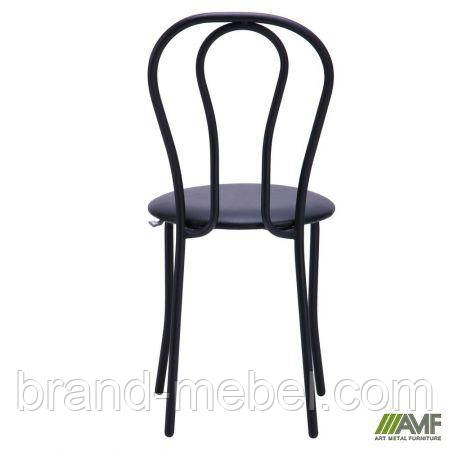 Стілець Тюльпан чорний Шкірозамінник чорний, фото 1