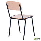 Стілець Учнівський №6 чорний лак бук, фото 9