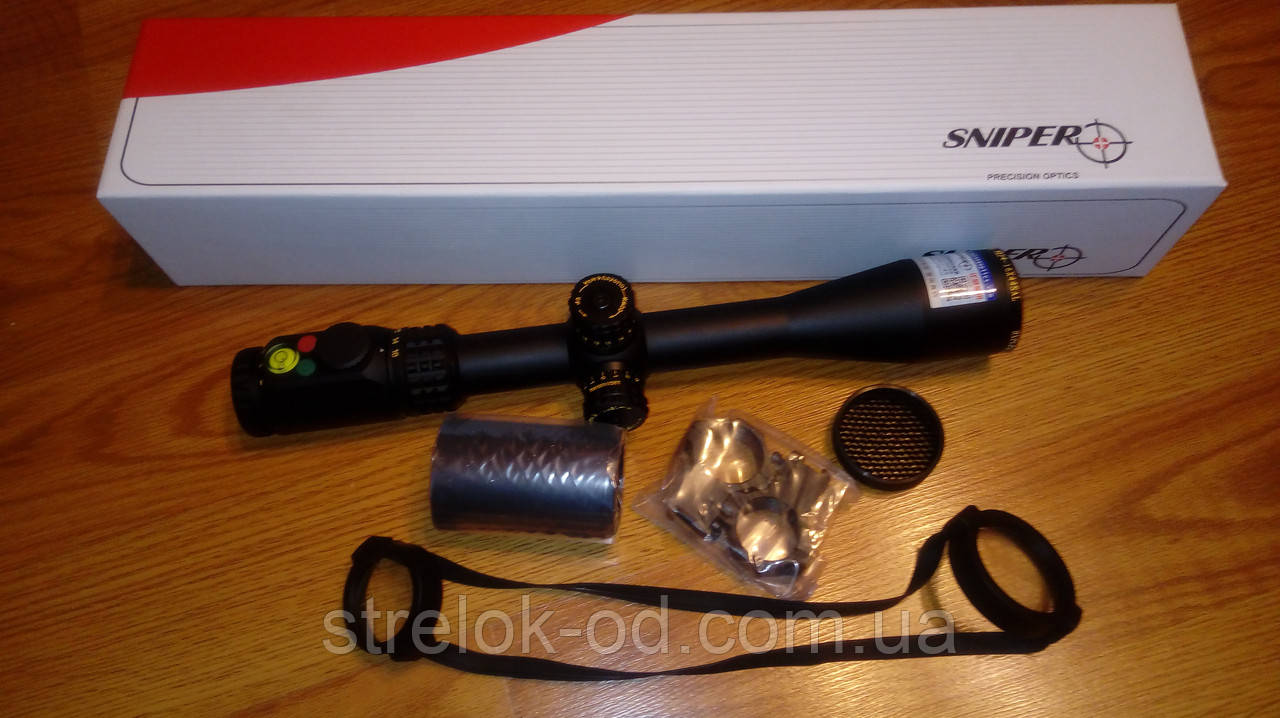 Приціл оптичний Sniper 6-24X50 SAL сітка MP20 гравійована
