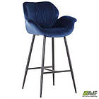 Стілець барний Alphabet N black/royal blue, фото 5