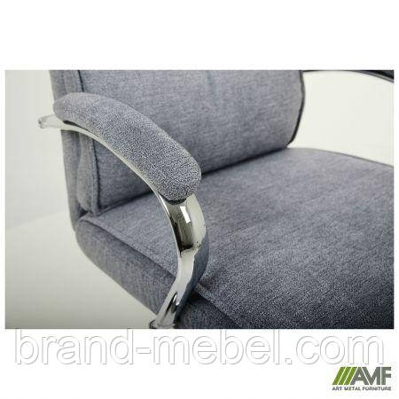 Крісло керівника Olimpic тканина сіра, фото 1