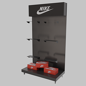 Стійка для взуття Nike на колесах