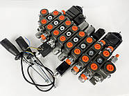 Гідророзподілювач 8ZC70 з ручним та електричним керуванням секційний, 8 секц, Badestnost, секційний, 8 секц, Badestnost