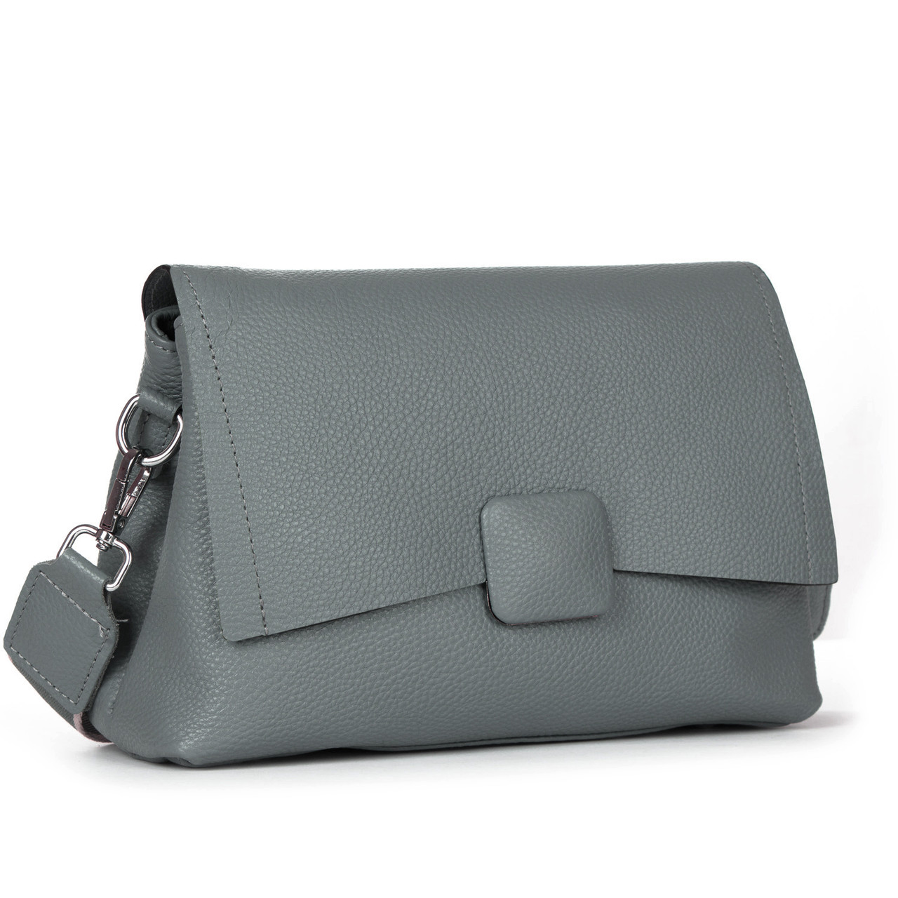 Сумка Женская Классическая кожа  99115 blue green  Купити жіночі сумки гуртом і в роздріб із натуральної шкіри в Україні