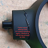 Пластикове кріплення шарнір для навушників запчастини HyperX Cloud Orbit S Audeze Mobius Penrose, фото 8