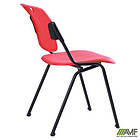 Стілець Рольф чорний пластик червоний, фото 9