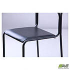 Стілець Аскона чорний ПВХ чорний, фото 2