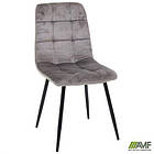 Стілець Cherry-C чорний/вельвет сірий, фото 5
