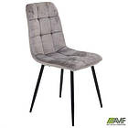 Стілець Cherry-C чорний/вельвет сірий, фото 6