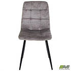 Стілець Cherry-C чорний/вельвет сірий, фото 8