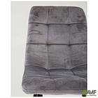 Стілець Cherry-C чорний/вельвет сірий, фото 10