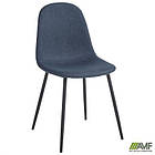 Стілець Лучія чорний зелено-синій, фото 5