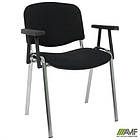 Стілець Ізо хром А-1 з підлокітником, фото 5