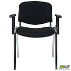 Стілець Ізо хром А-1 з підлокітником, фото 7