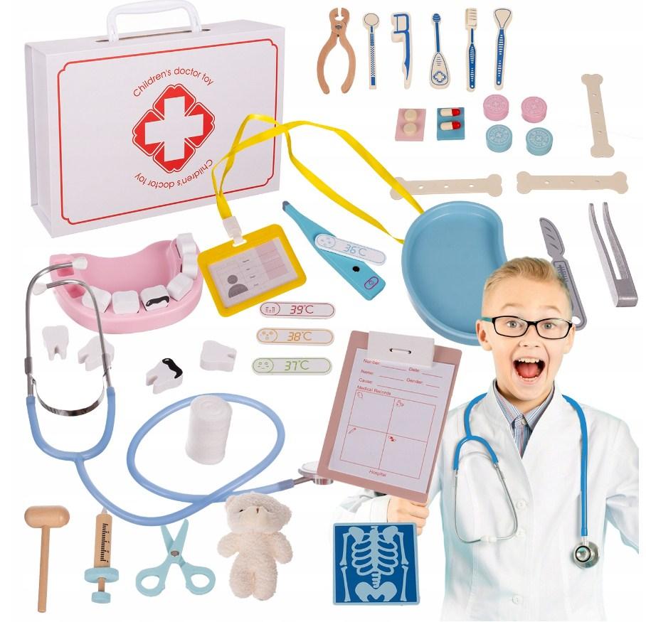 Набір для гри в лікаря KRUZZEL 25115 Doctor XXL, фото 1