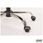 Крісло Веб Хром Сітка чорна, фото 3