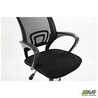 Крісло Веб Хром Сітка чорна, фото 9