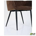 Крісло Venera-C вельвет шоколад, фото 4