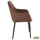 Крісло Venera-C вельвет шоколад, фото 7