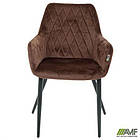 Крісло Venera-C вельвет шоколад, фото 8