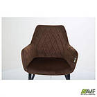 Крісло Venera-C вельвет шоколад, фото 10