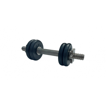 Гантель металева розбірна з покриттям розбірна гантель для тренувань гантель для дому GoodLift 22 кг, фото 2