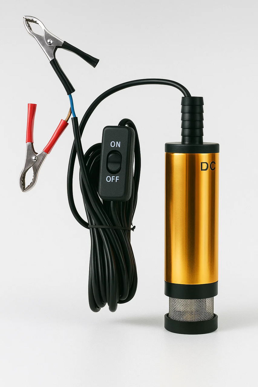 Електричний паливний насос 12V 5566 для дизельного палива (12 л/хв), фото 1