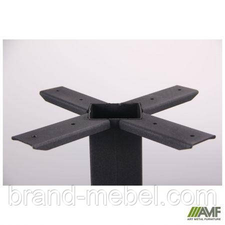 База для столу Афіна чорна (Н720 мм) 2 опори 700 * 400 з регульованими ніжками, фото 1