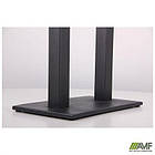 База для столу Афіна чорна (Н720 мм) 2 опори 700 * 400 з регульованими ніжками, фото 2