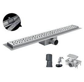 Душовий лінійний трап ТМ. KOER FD20 -70×600 з нержавіючої сталі SUS-304