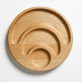 Дерев'яна менажниця «WIFI» 30 см