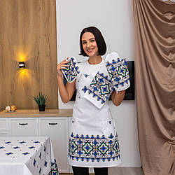 Кухонний набір "Етніка" (синя) 4 предмета