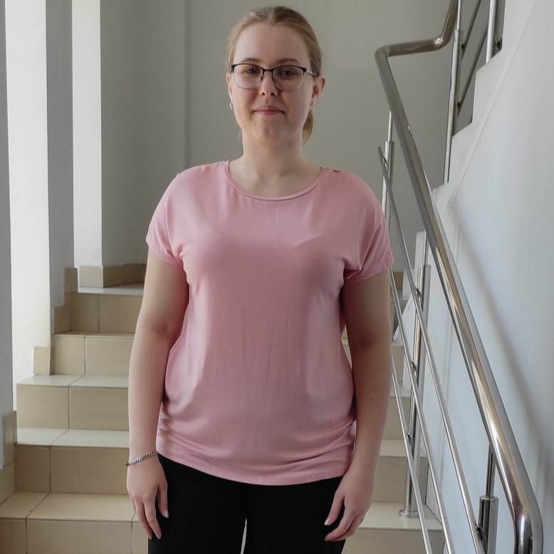 Футболка Amisu жіноча віскоза 46/48 пудрова, фото 1